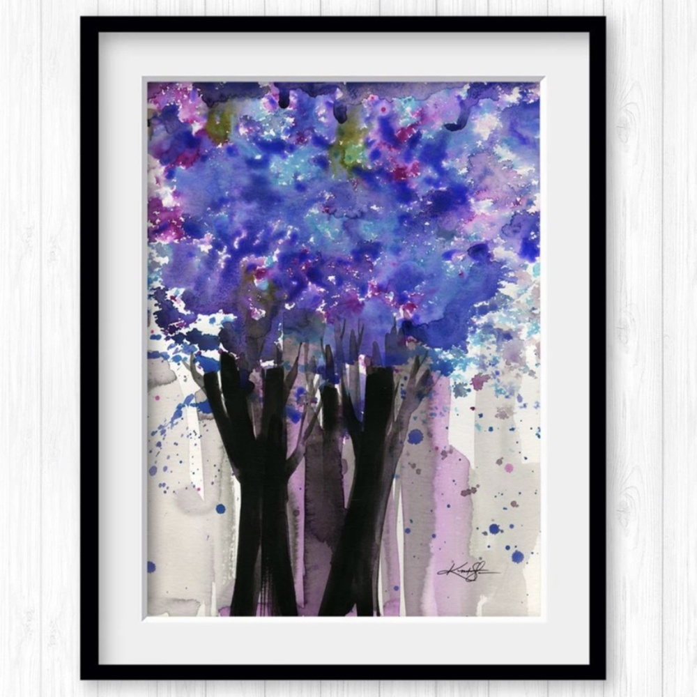 Original Tree painting by Kathy Morton Stanion - Song Of The Trees 29